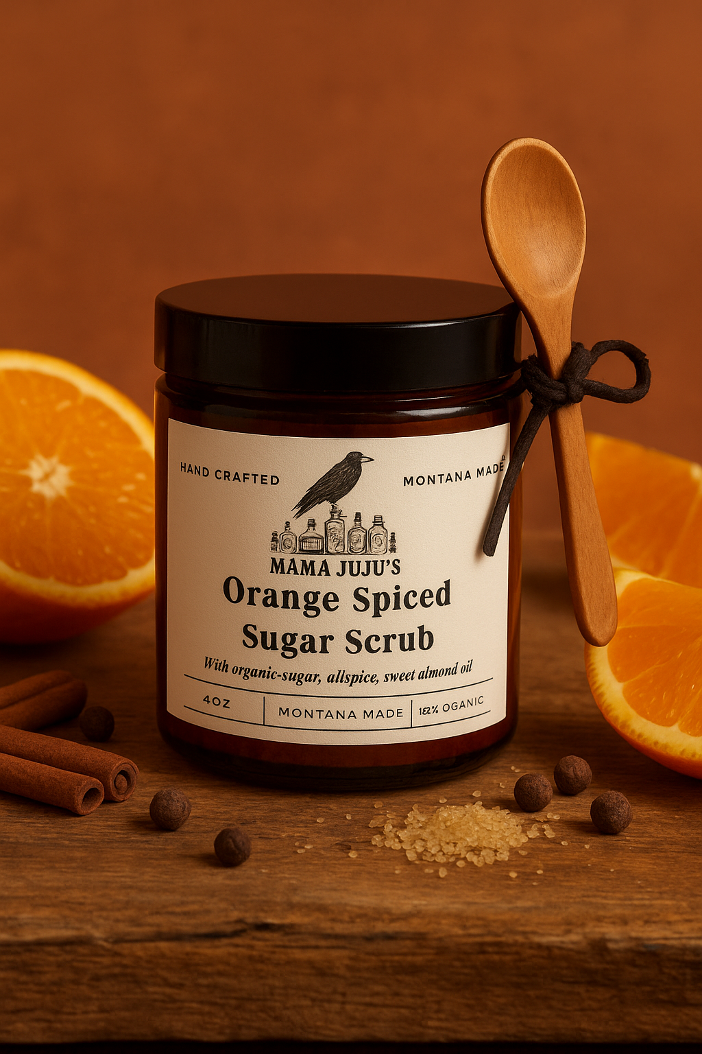 2oz Citrus Spiced Sugar Scrub